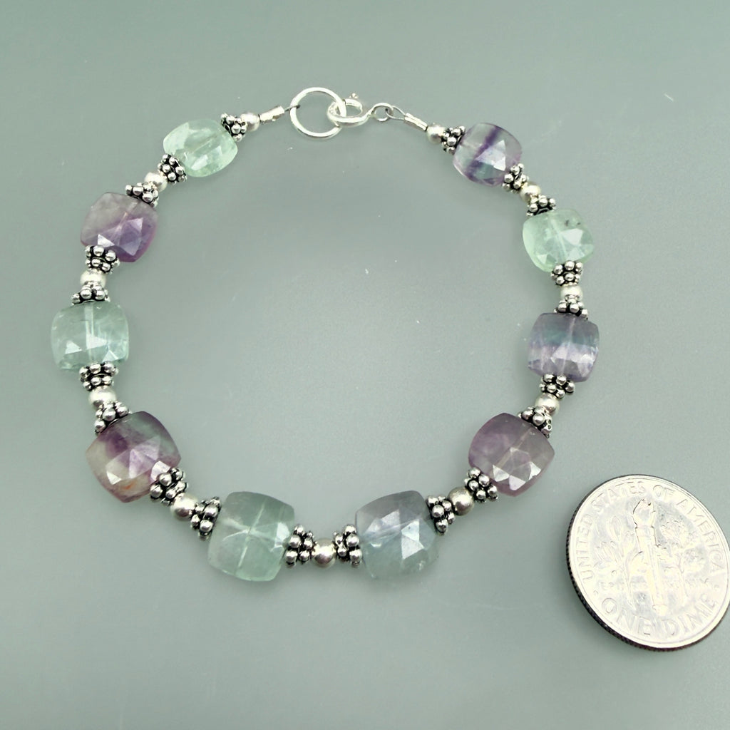 Rainbow Fluorite Bracelet