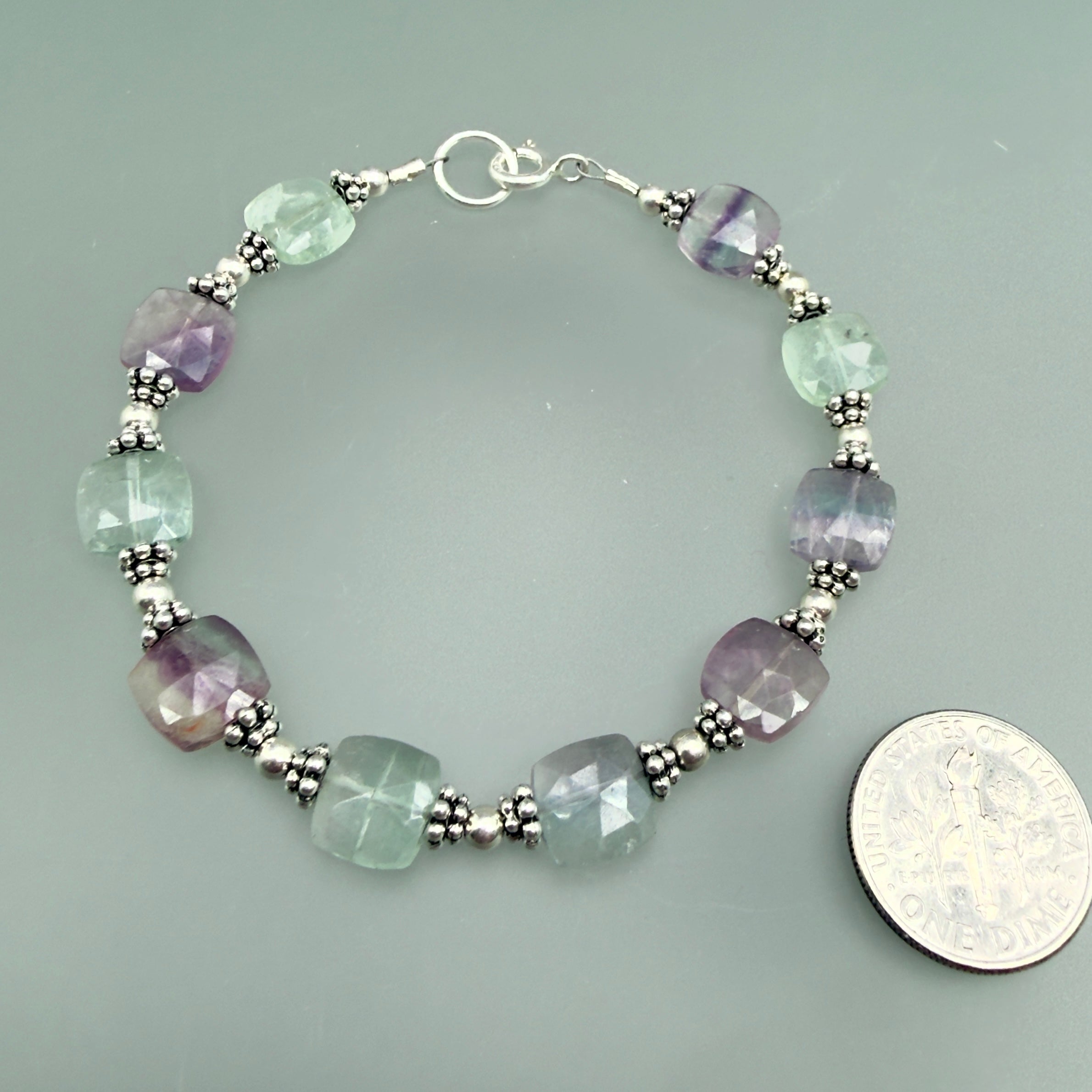 Rainbow Fluorite Bracelet