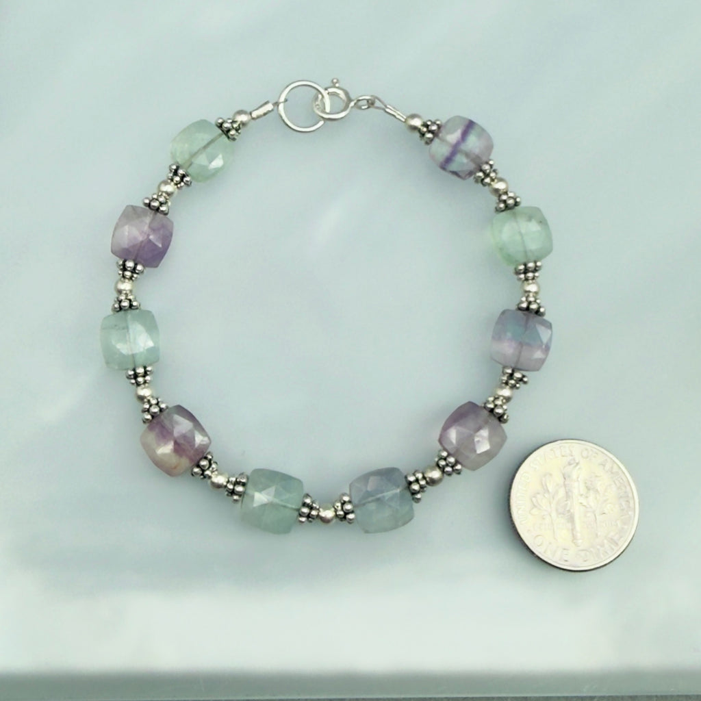 Rainbow Fluorite Bracelet