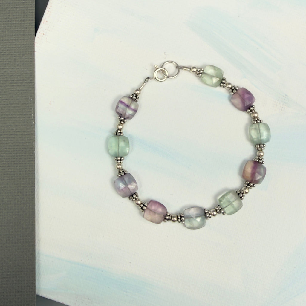 Rainbow Fluorite Bracelet