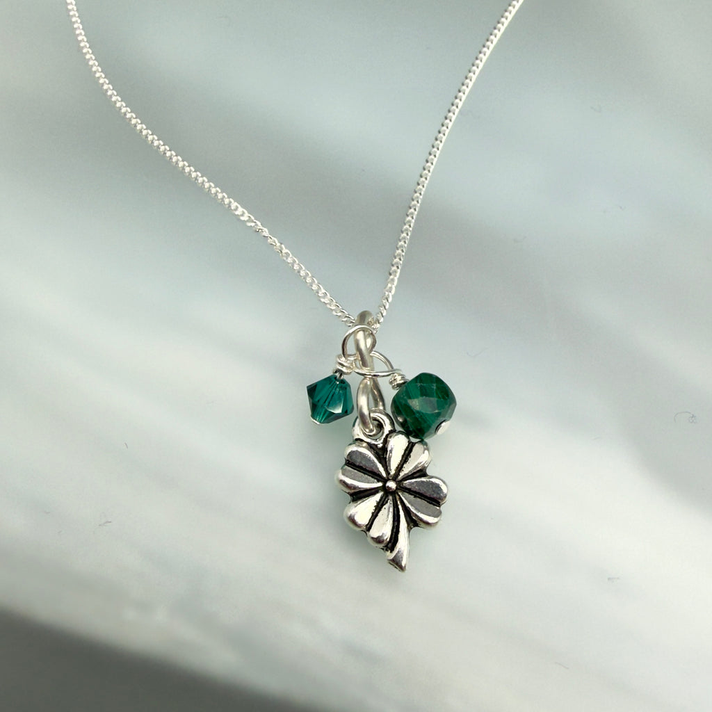 Lucky Four Leaf Clover Chain Necklace