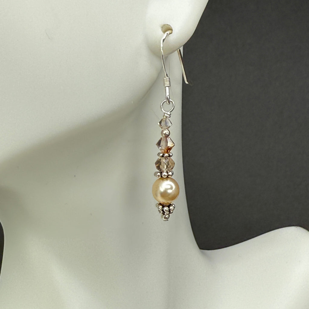Toasted Almond earrings