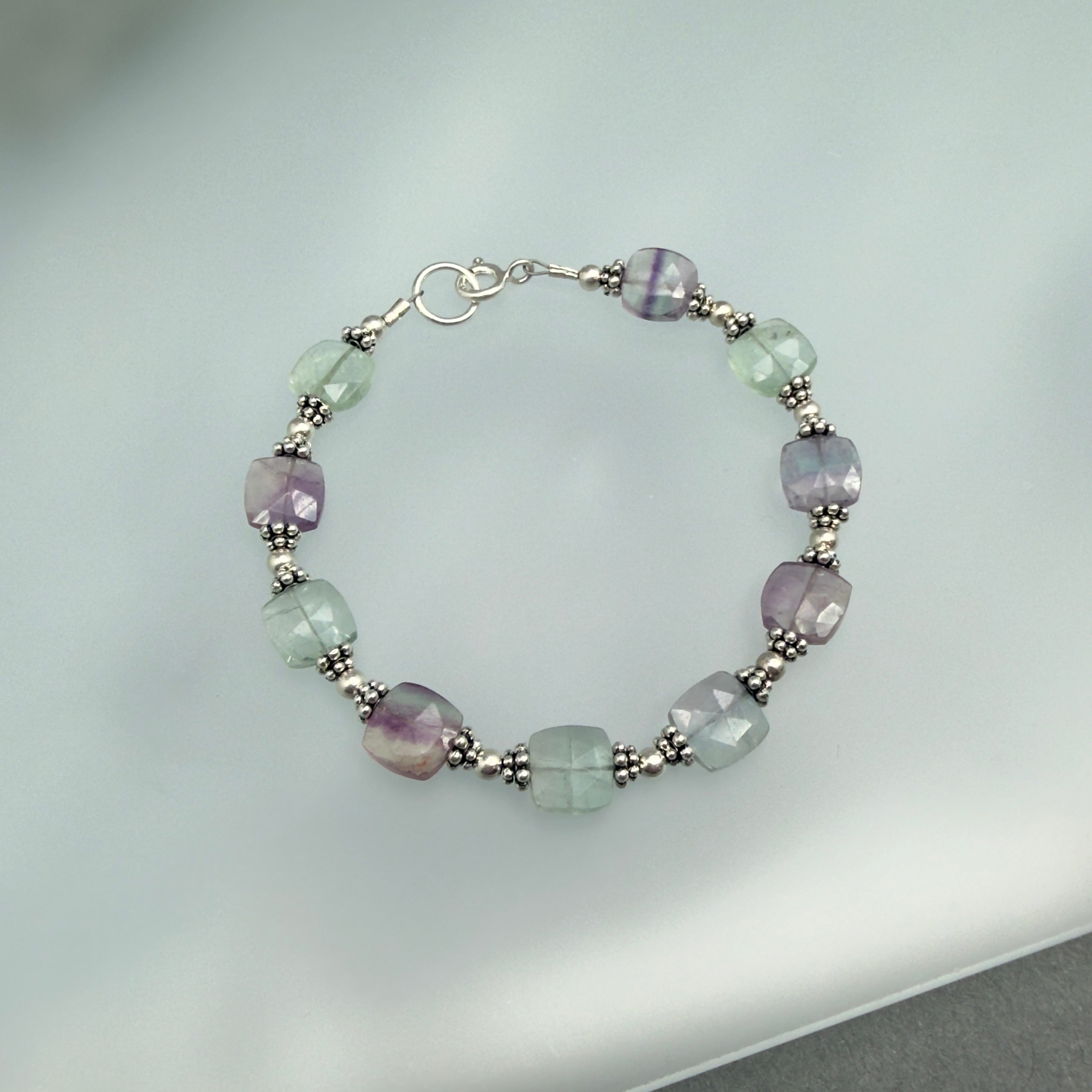 Rainbow Fluorite Bracelet