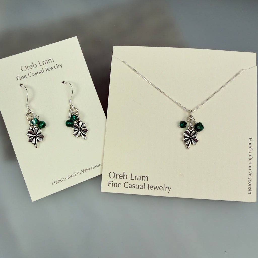 Lucky Four Leaf Clover Chain Necklace