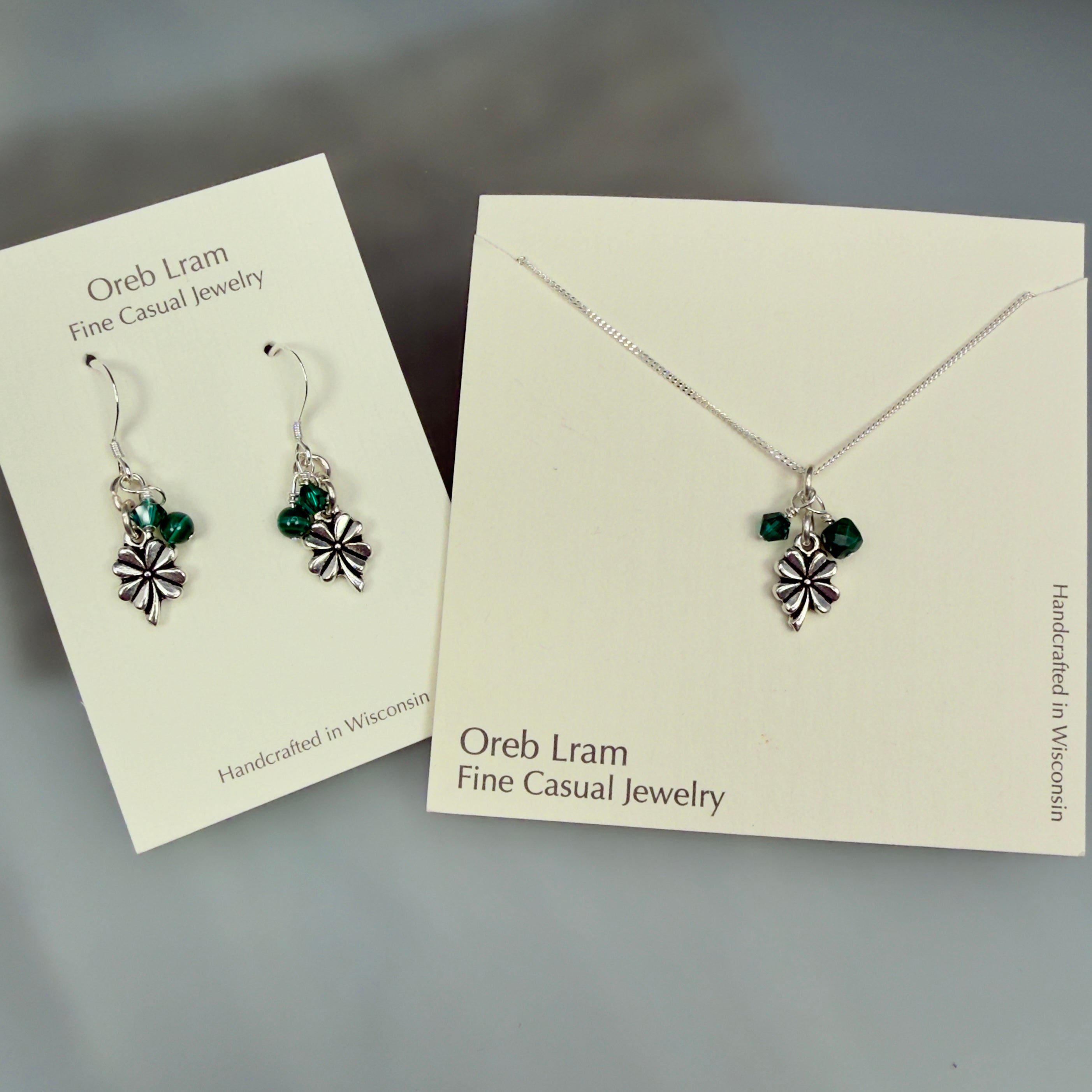 Lucky Four Leaf Clover Chain Necklace