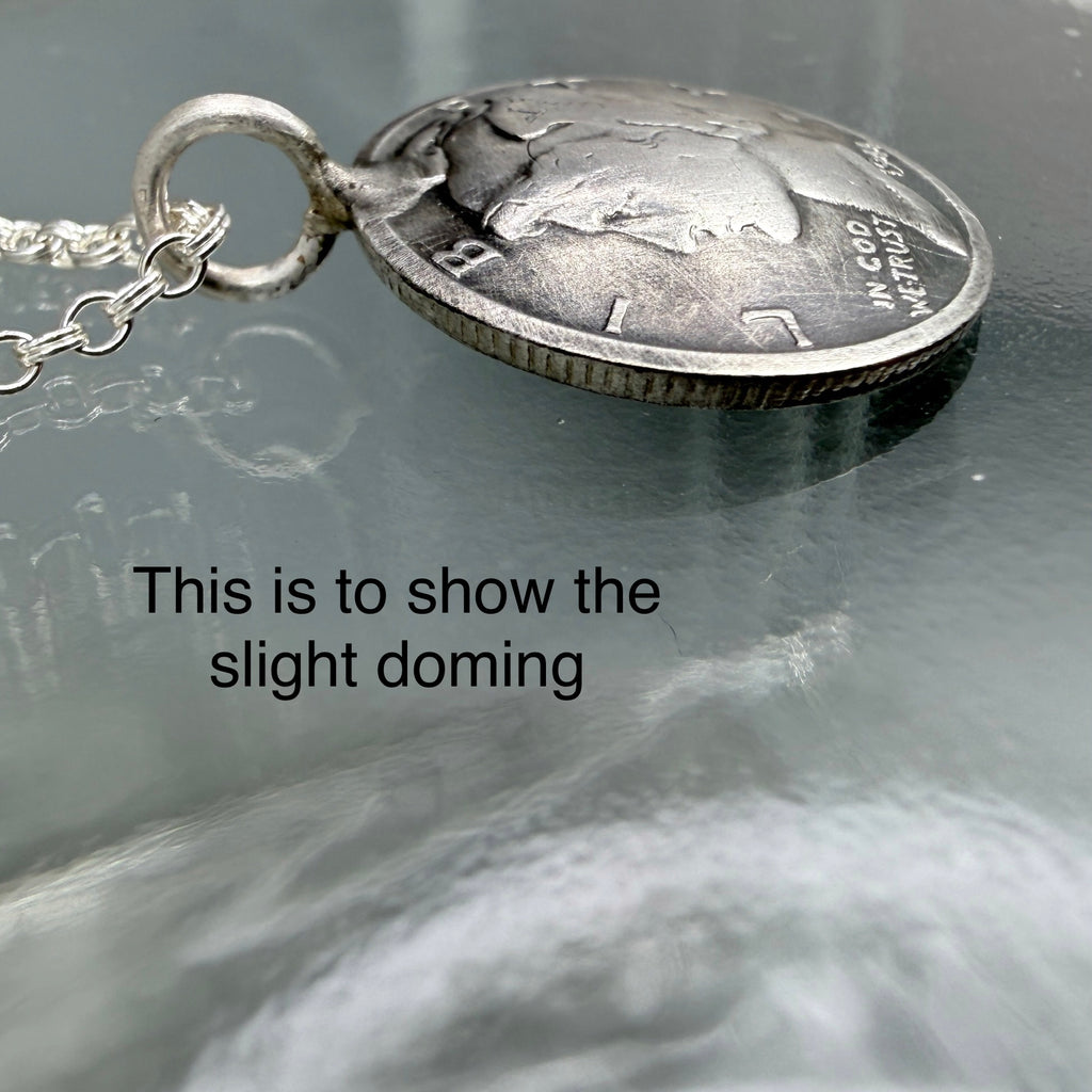 Mercury Dime Necklace