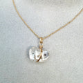Quartz with gold