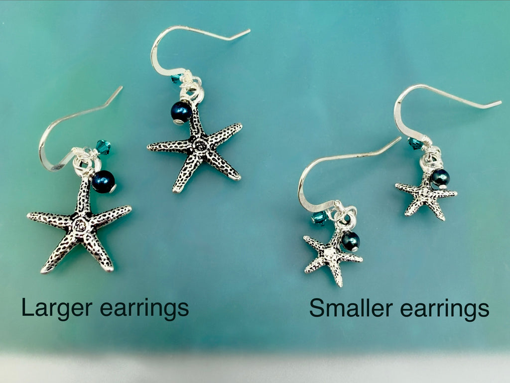 Starfish in Deep Ocean Teal