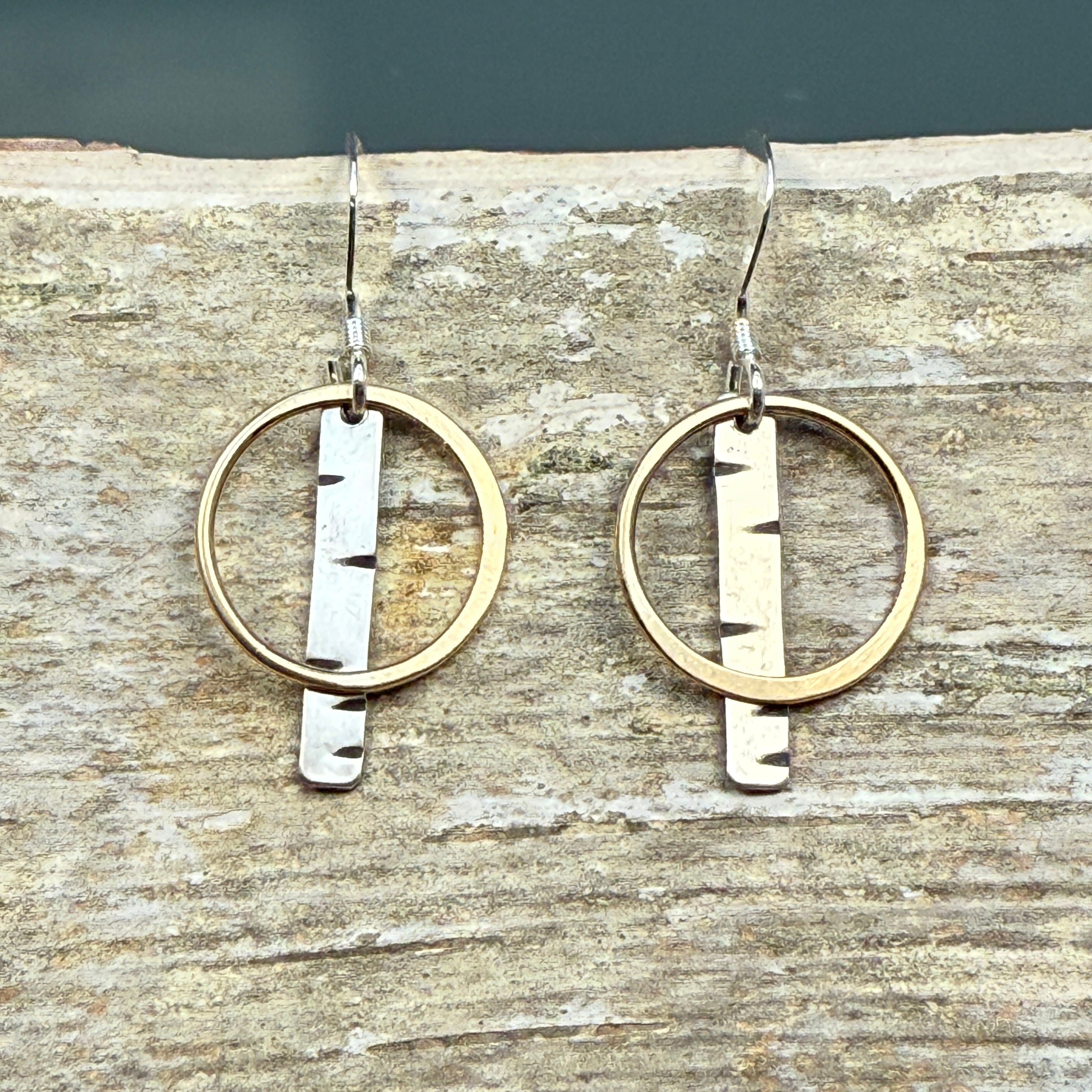True north birch earrings