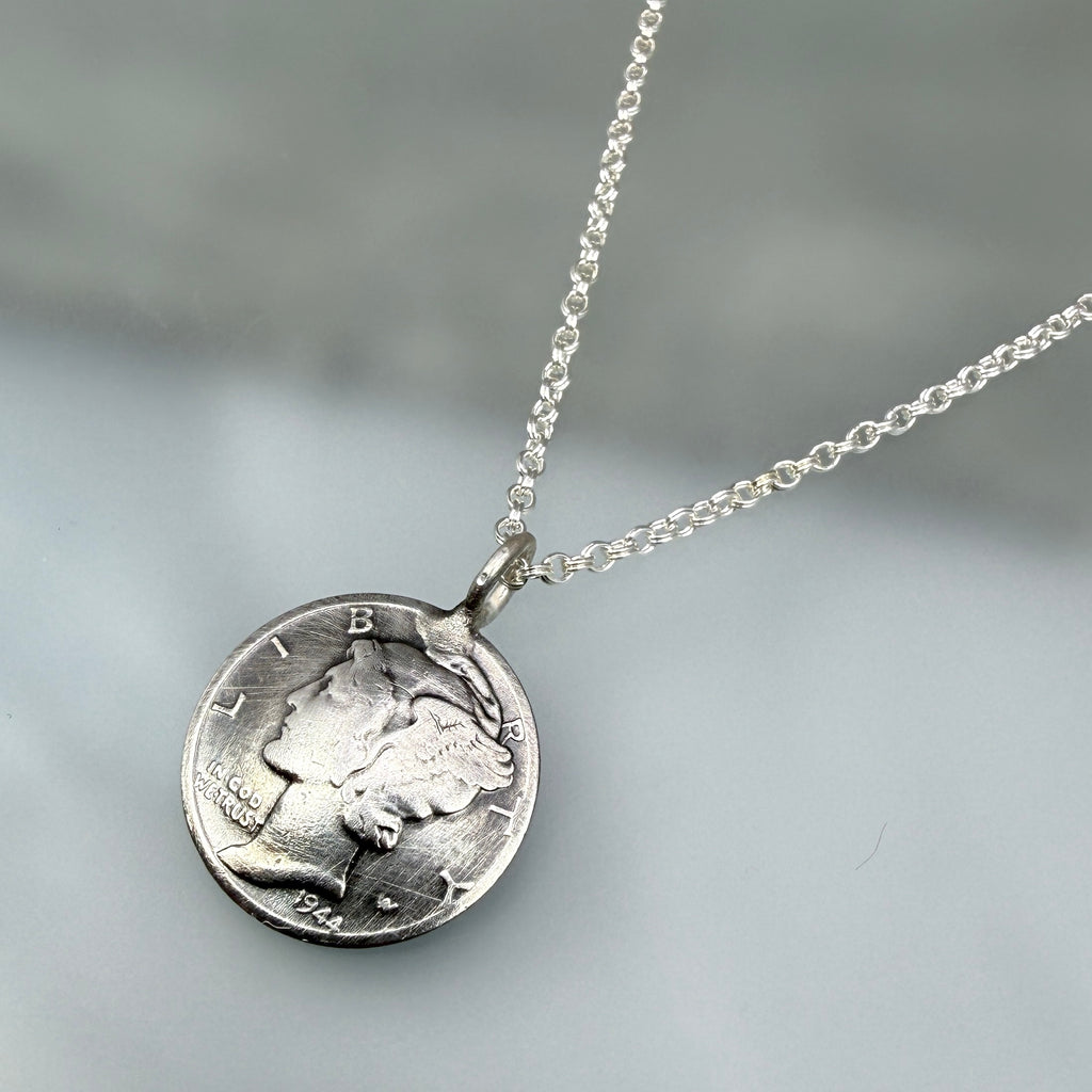 Mercury Dime Necklace