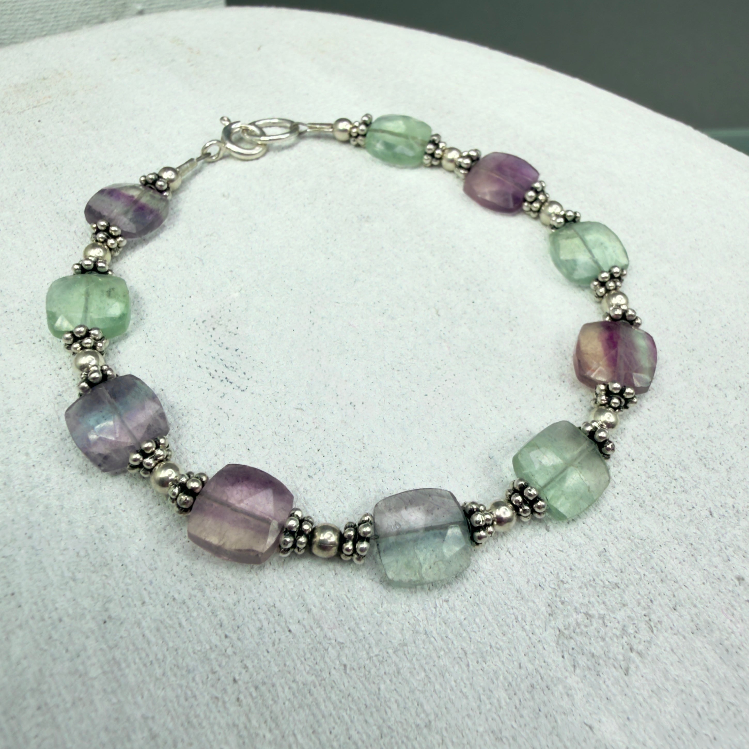 Rainbow Fluorite Bracelet
