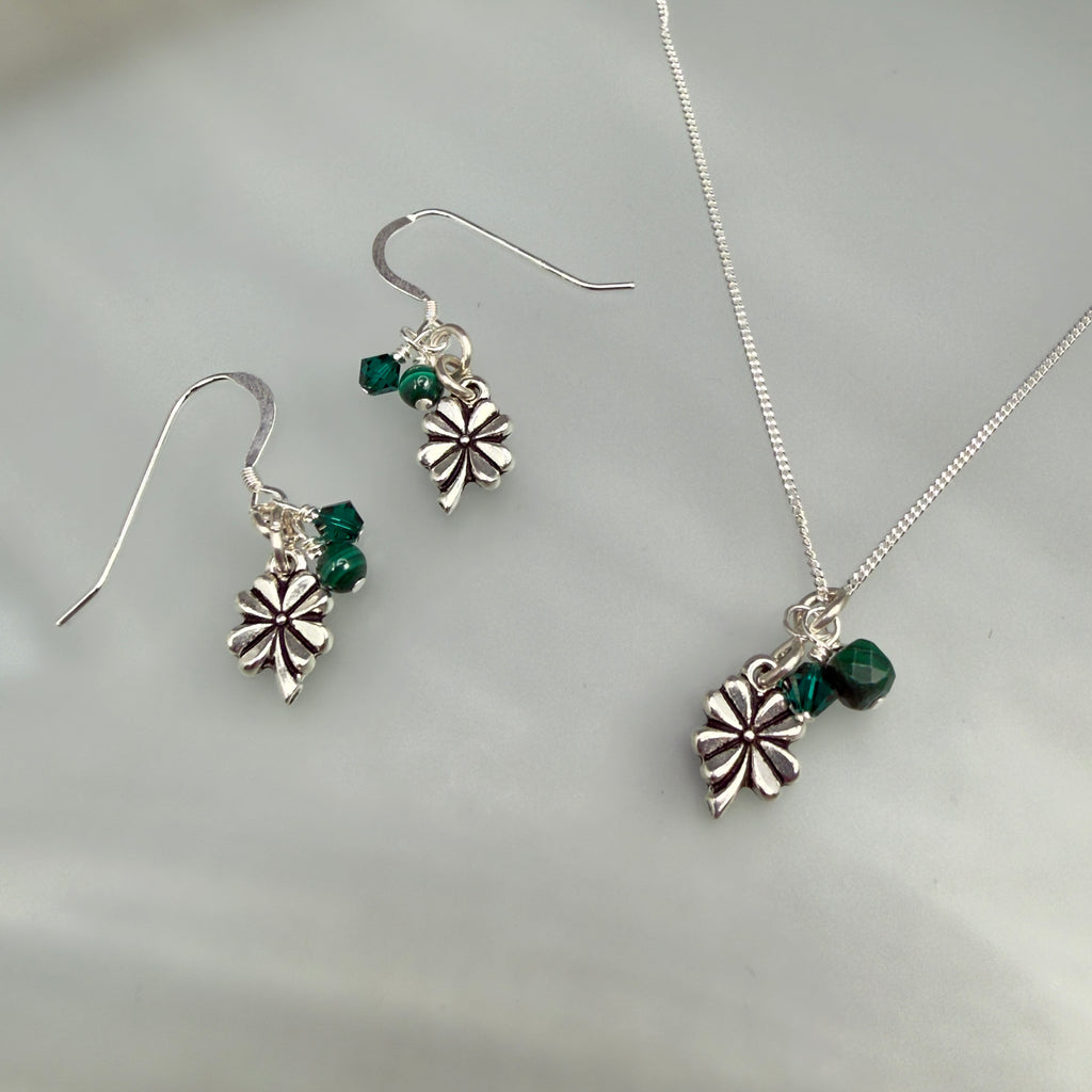 Lucky Four Leaf Clover Chain Necklace