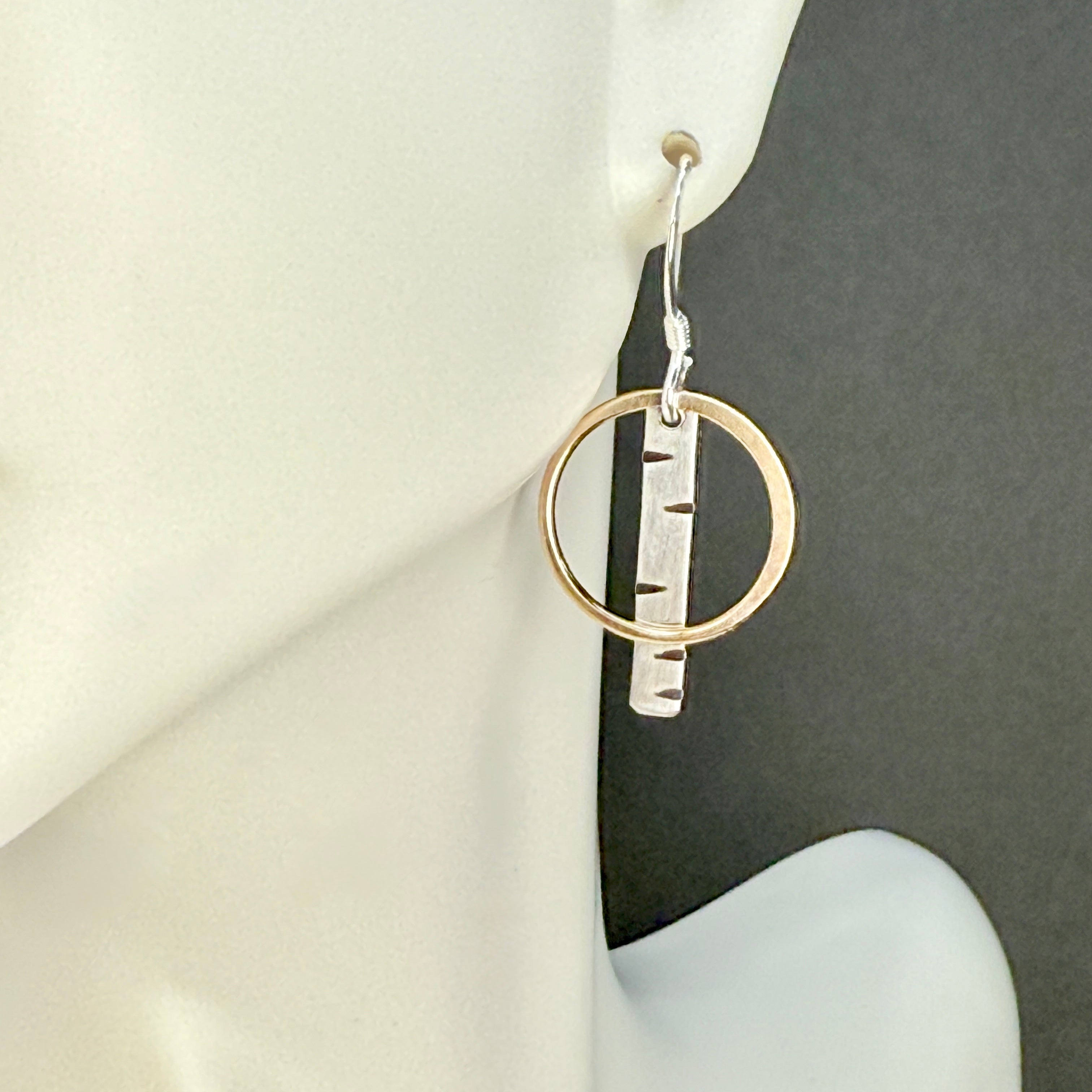 True north birch earrings