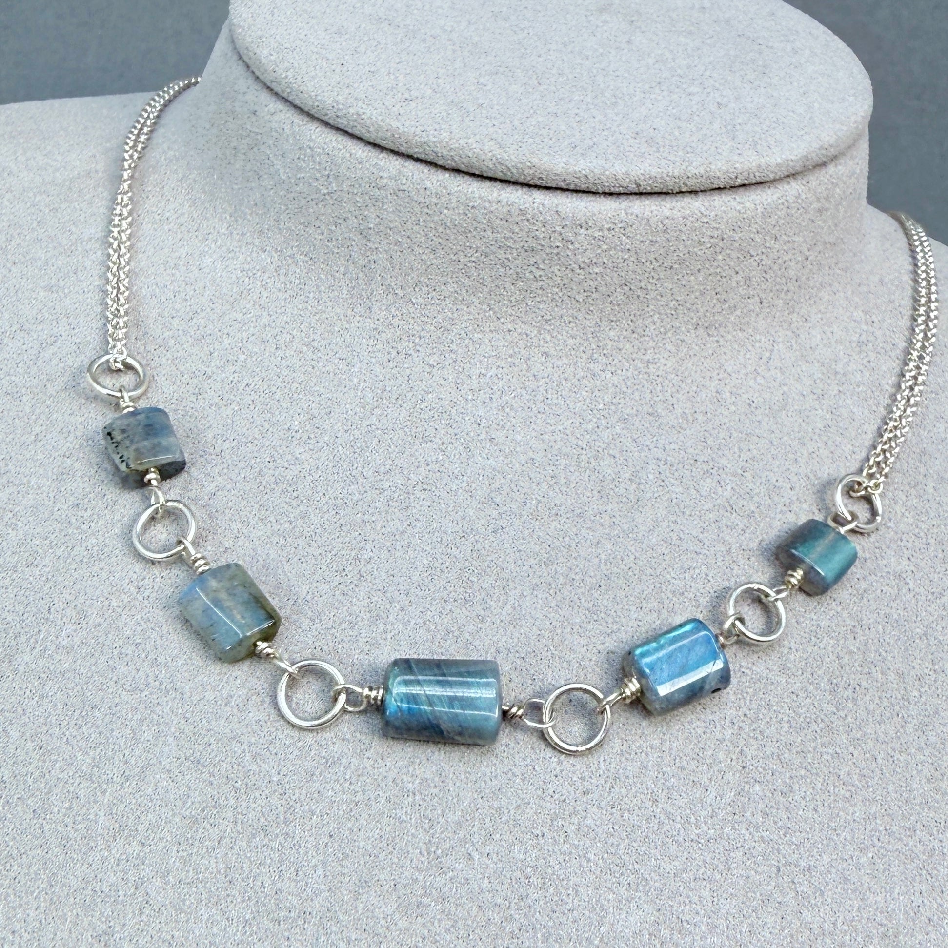 Labradorite Freeform Necklace
