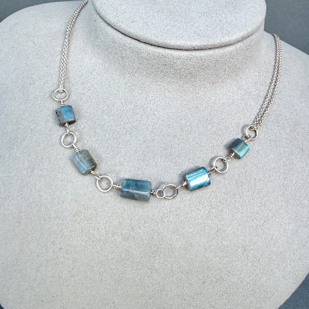 Labradorite Freeform Necklace