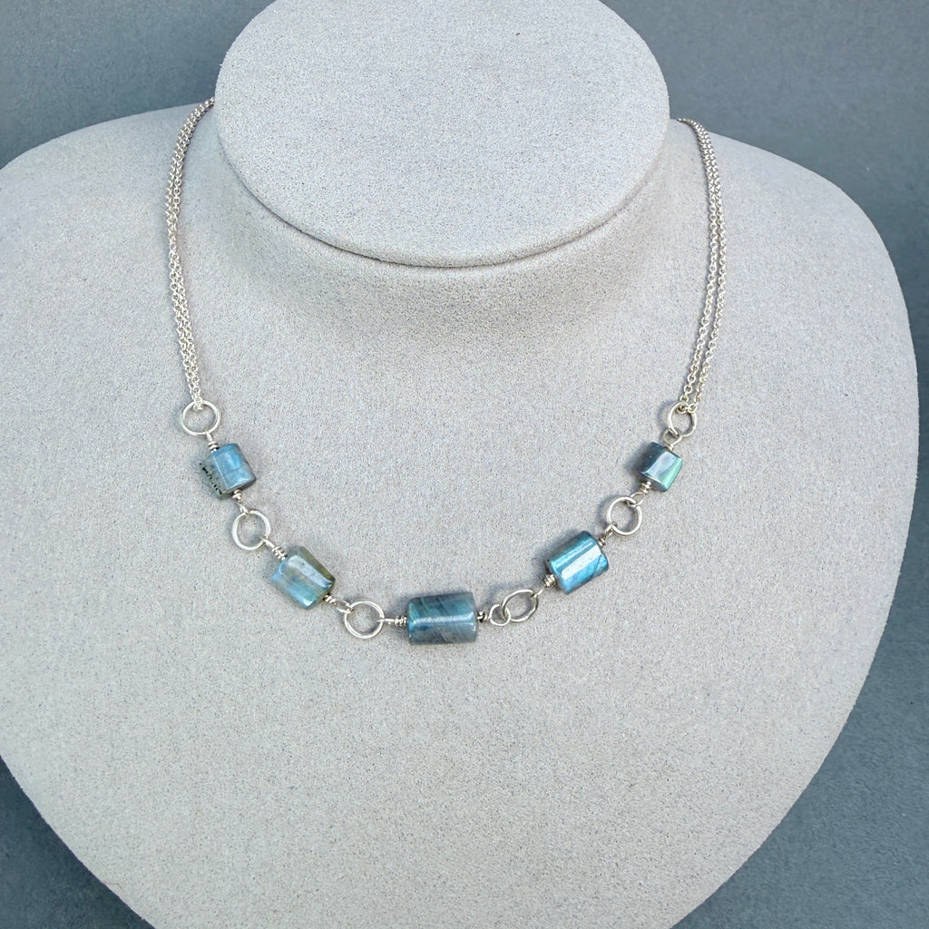 Labradorite Freeform Necklace