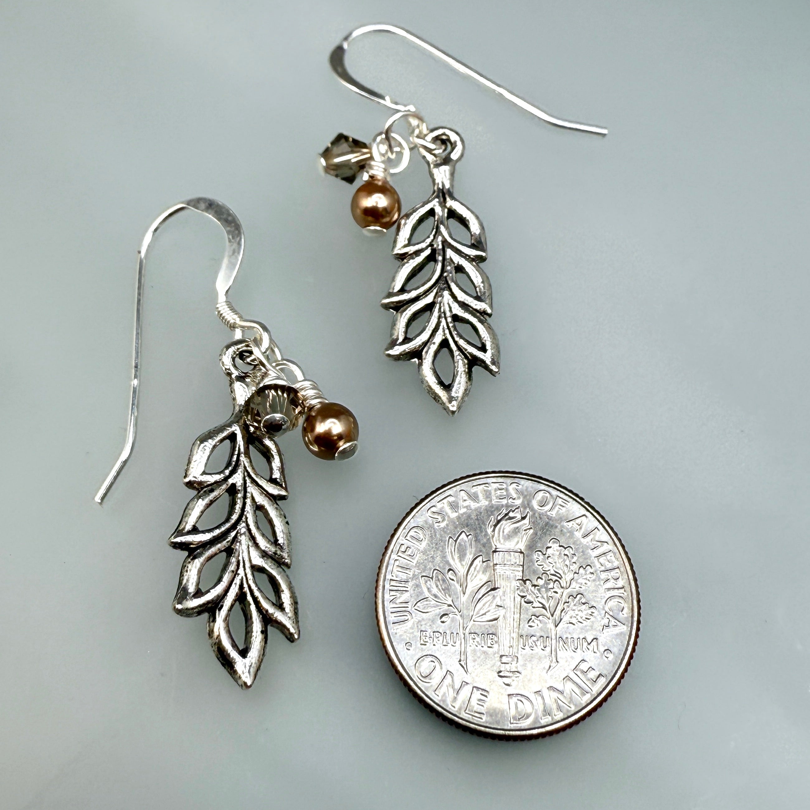 Open Leaf Chain Necklace