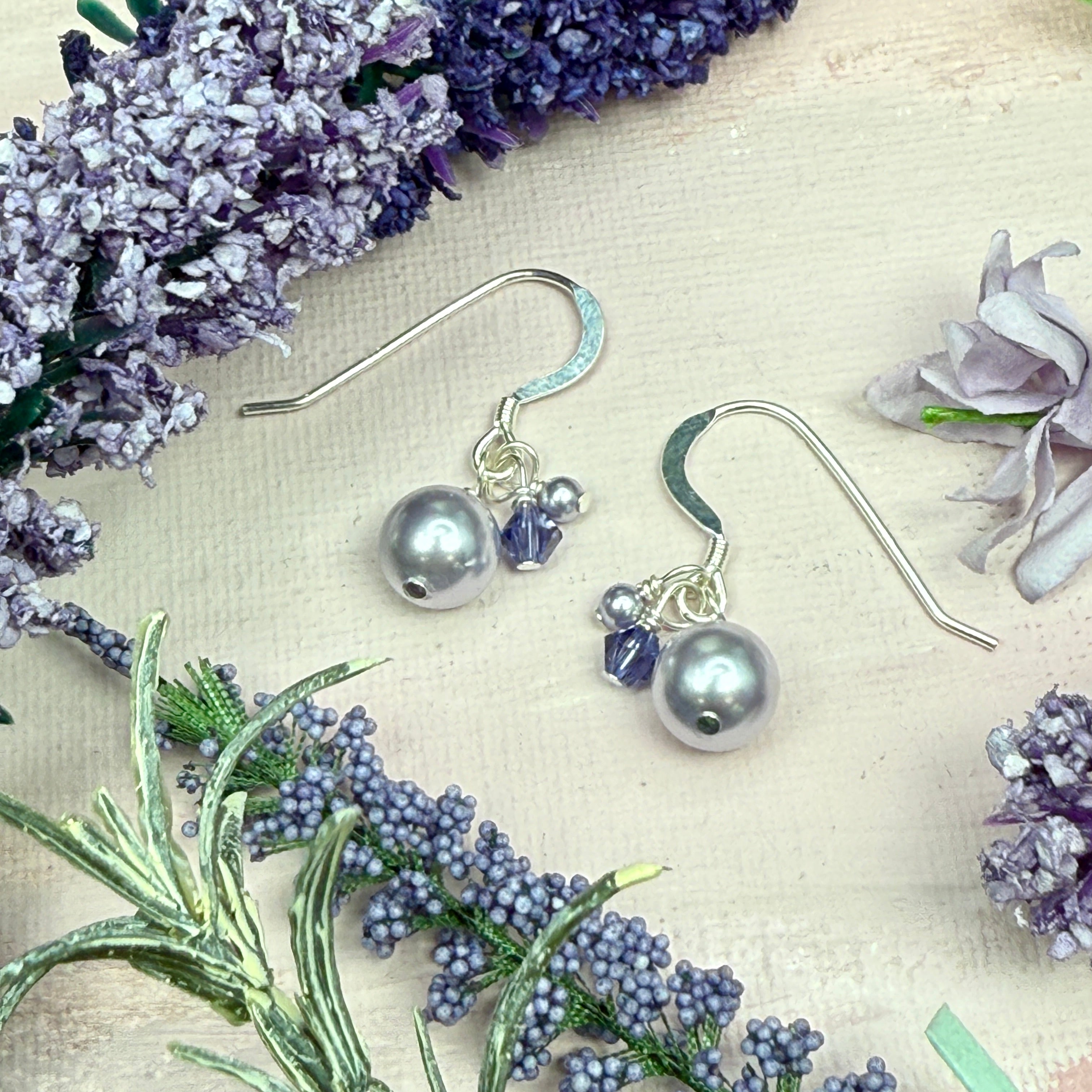 Lavender Earrings