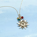 Smiling Sun Chain Necklace