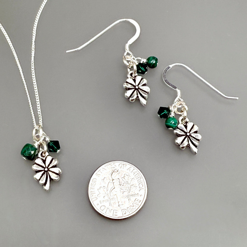 Lucky Four Leaf Clover Earrings