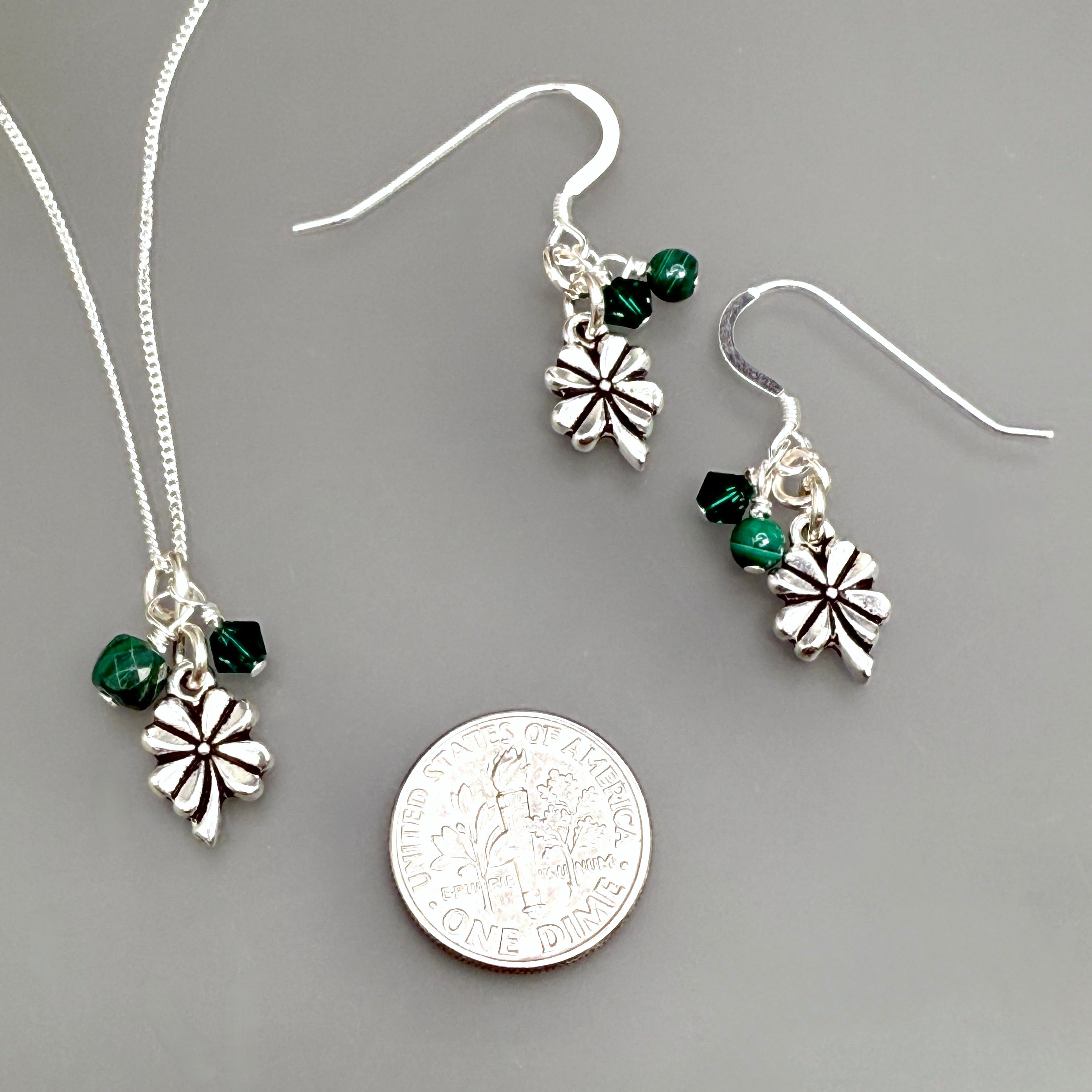 Lucky Four Leaf Clover Earrings