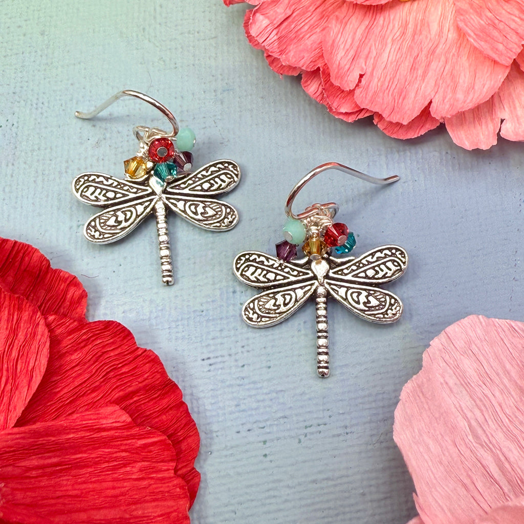Summer Dragonfly Earrings