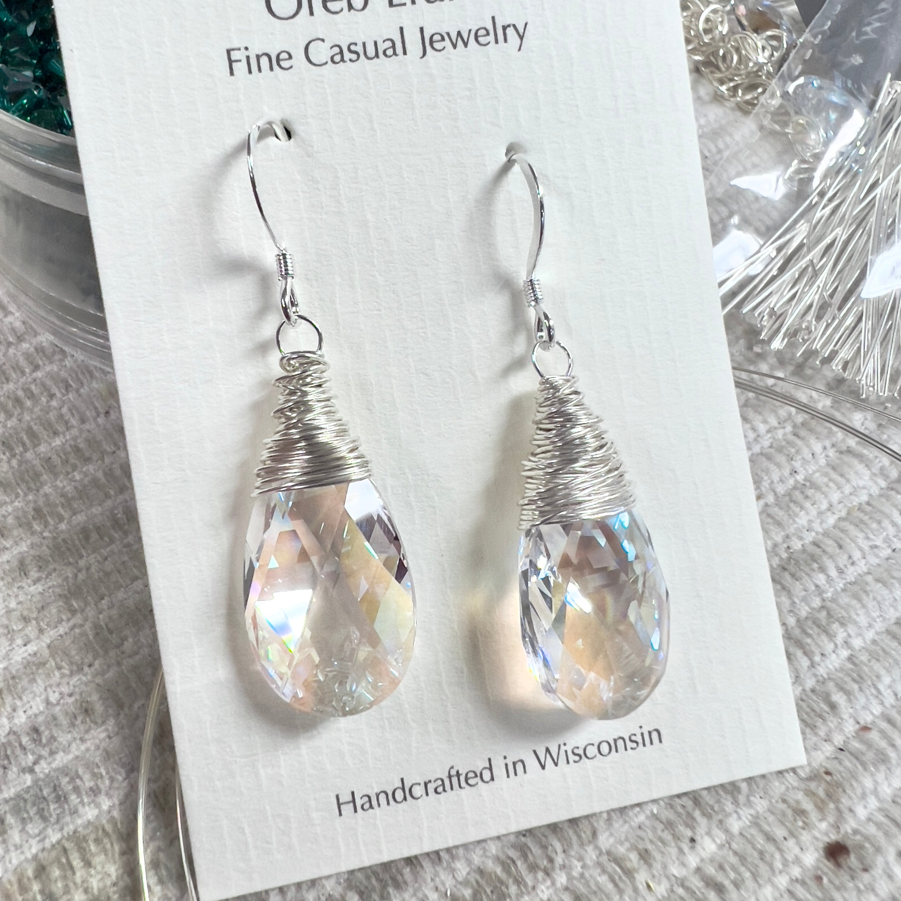 Crystal Shimmer Earrings