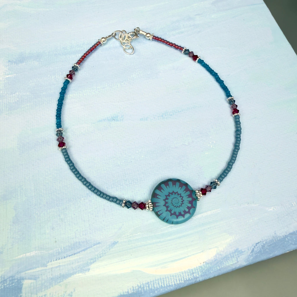Dreamy Spiral Anklet