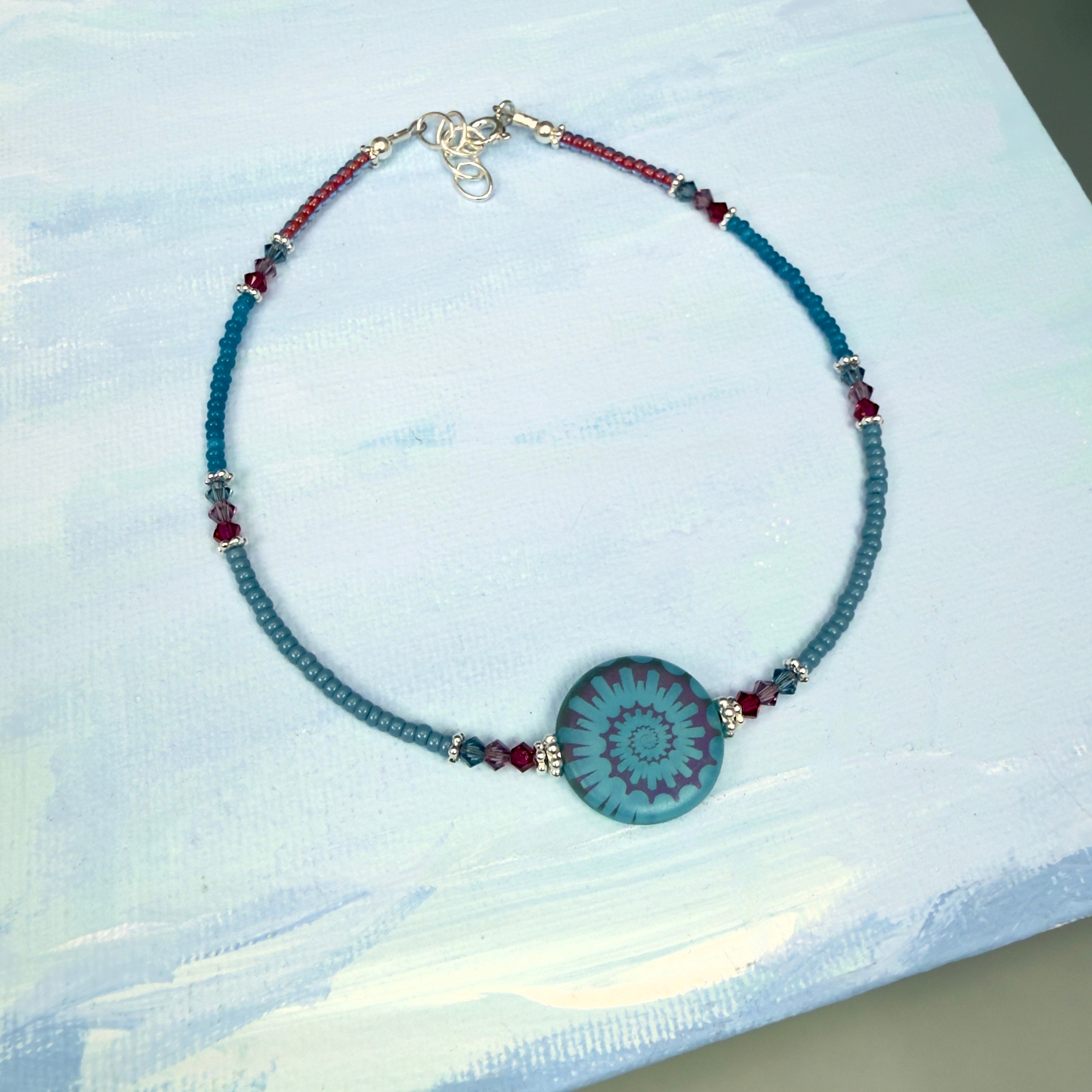 Dreamy Spiral Anklet