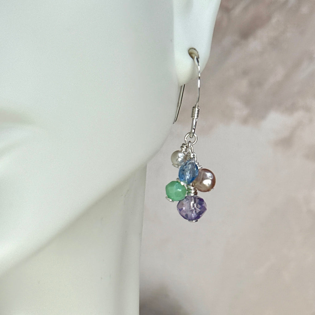 Spring Gems Necklace, bracelet and earrings