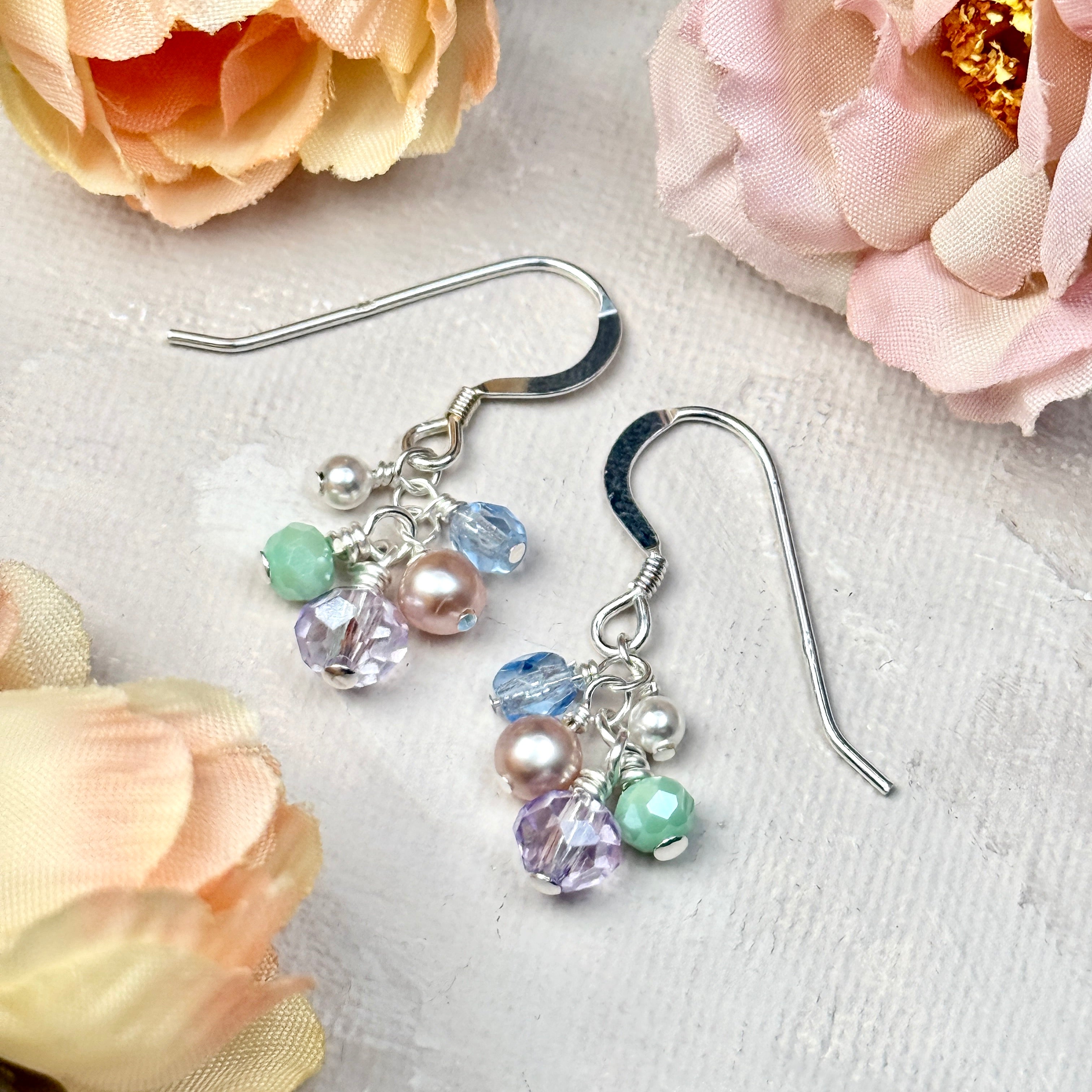 Spring Gems Necklace, bracelet and earrings