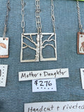 The Birch Tree Mother & Daughter Necklace Set