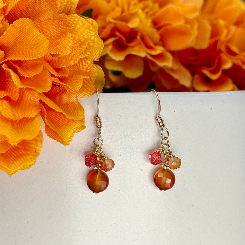 Grapefruit Earrings