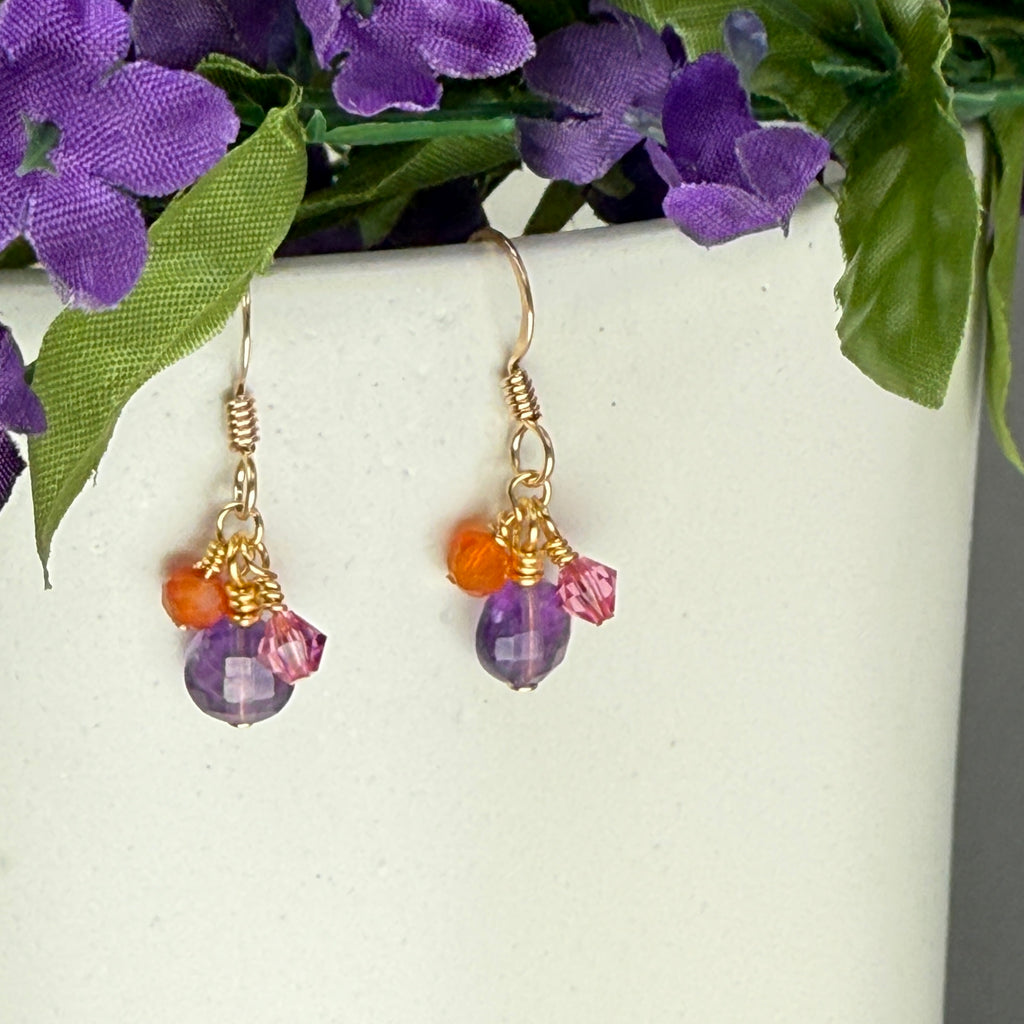 Summer gems earrings A