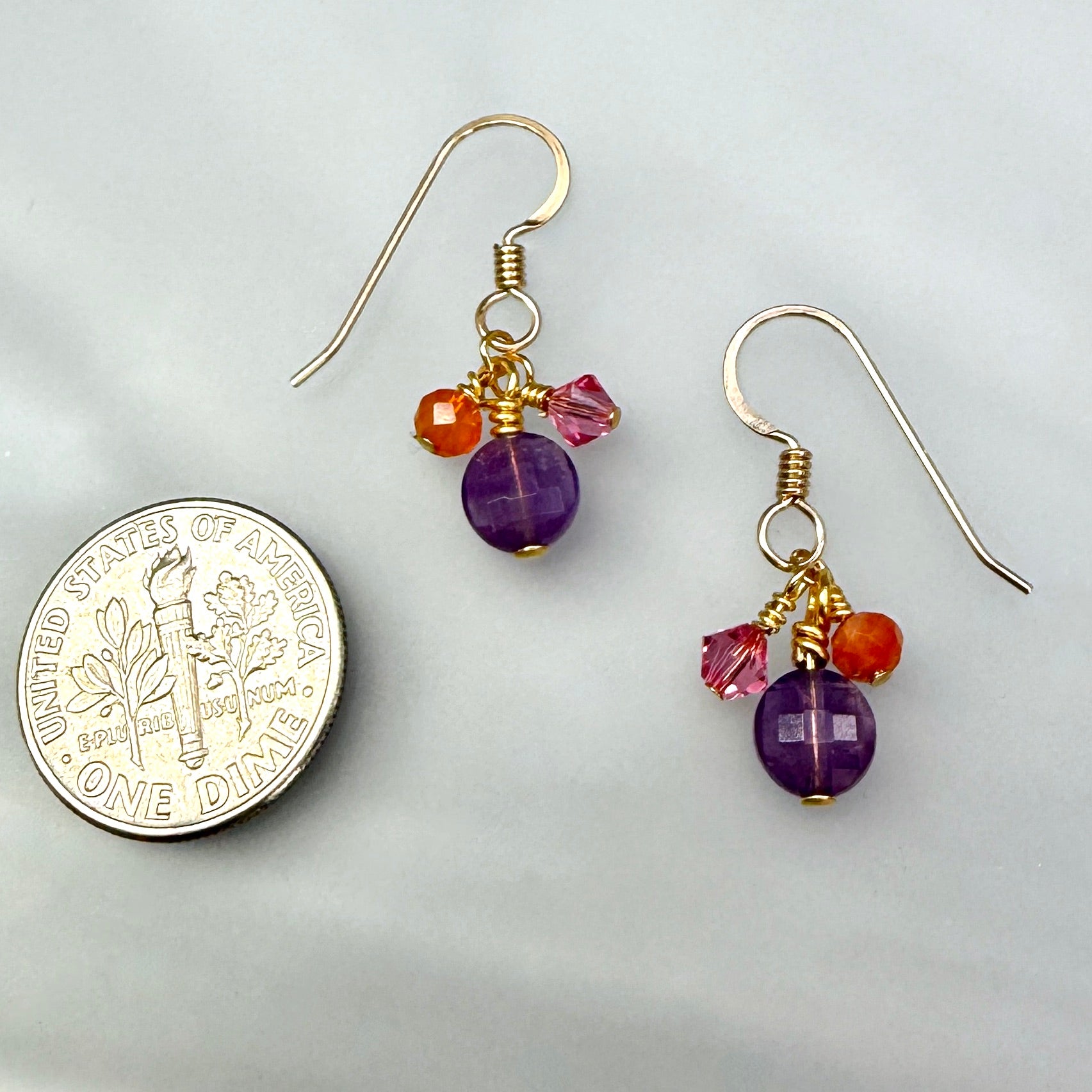Summer gems earrings A
