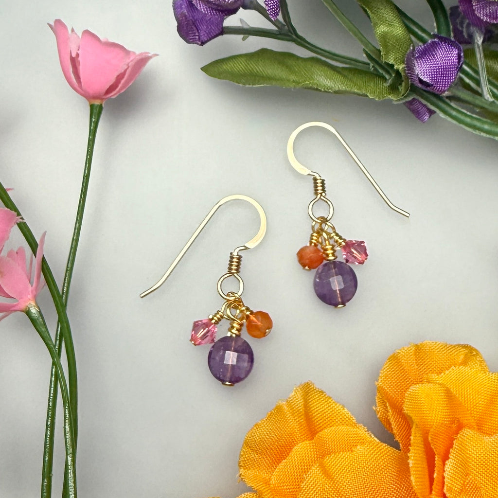 Summer gems earrings A