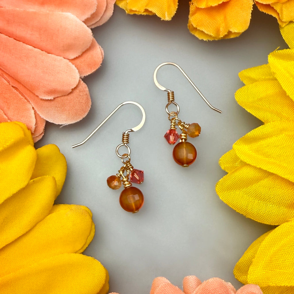 Grapefruit Earrings