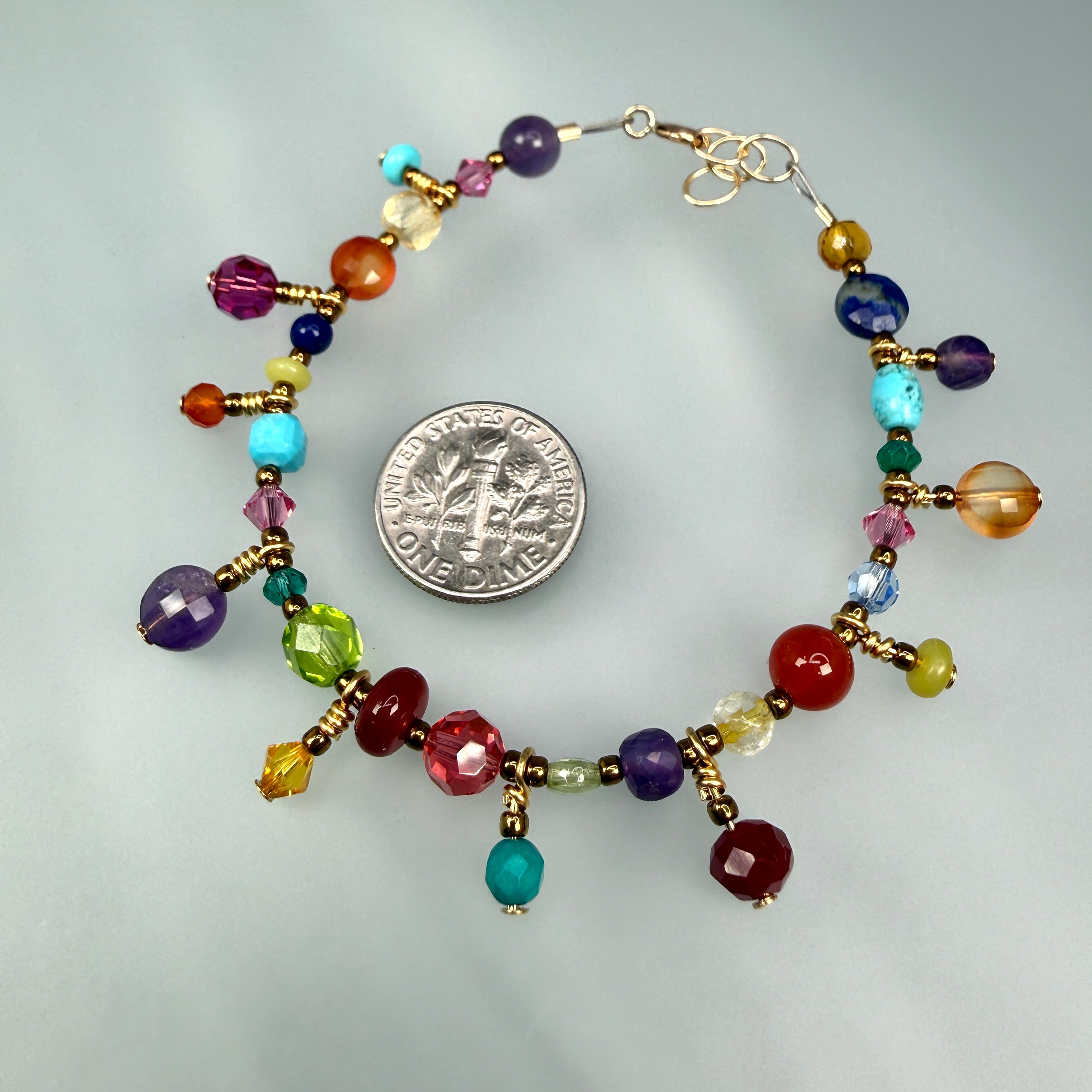 Summer gems drops bracelet