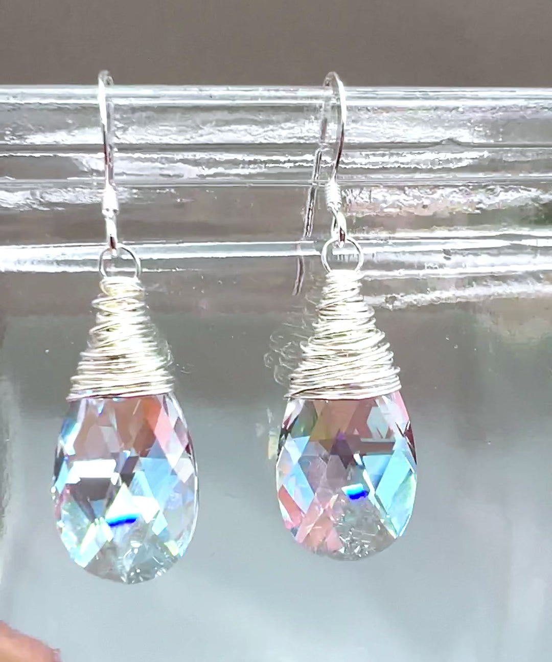 Crystal Shimmer Earrings